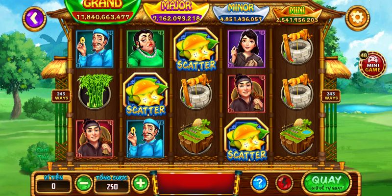 Ăn Khế Trả Vàng mang đến slot game cốt truyện dân gian